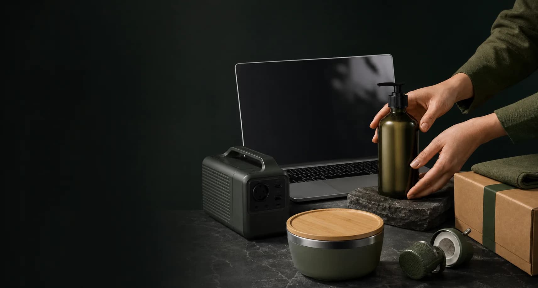 Renewed technology, refillable care, reusable home products and responsible packaging