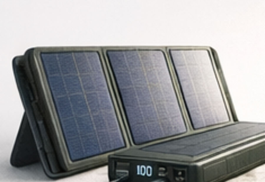 Solar Power Bank 20,000 mAh